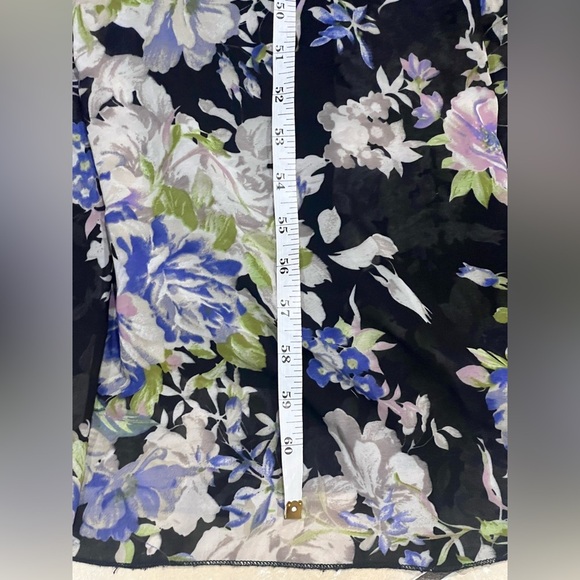 Floral maxi dress size 2X flower print - Picture 13 of 16